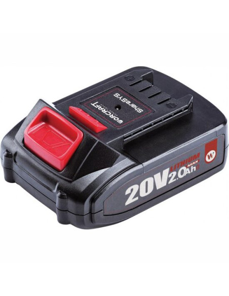 Acumulator pentru sculele WORCRAFT 20 V, 2 Ah Li-ion, cu incarcare rapida