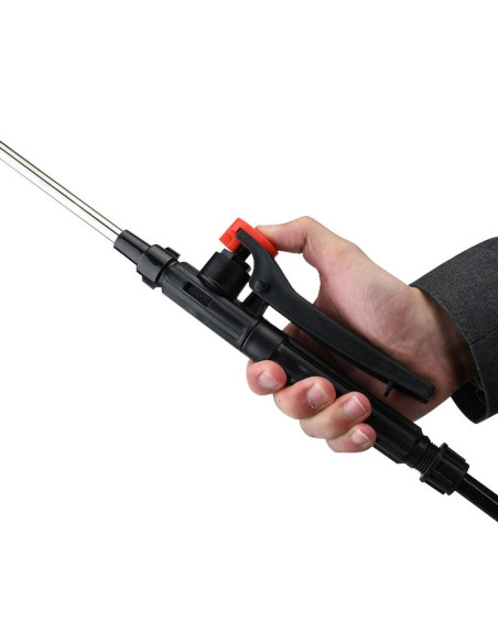 Pulverizator gradina, pompa de stropit, vermorel, Micul Fermier, electric, pentru spate, cu acumulator 8 Ah, 20 L