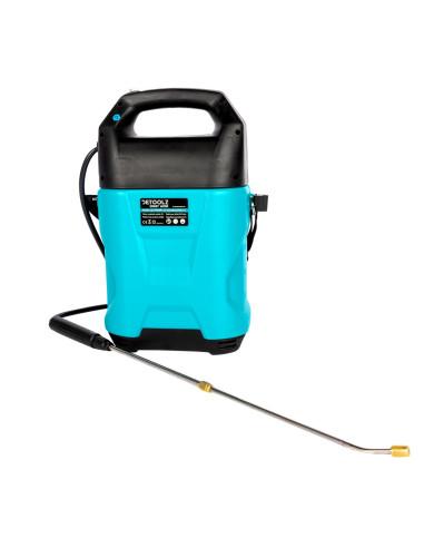 Pulverizator gradina, pompa de stropit, vermorel, Detoolz, electric, pentru spate, cu acumulator 2 Ah, 5 L