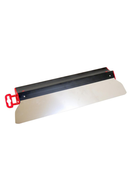 Set gletiera profesionala, inox, 60 cm x 0.3 mm, adaptor, maner prelungitor 1.2-2.2 m, rola gletuit, Lanoliv