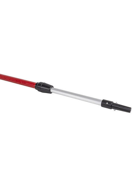 Set gletiera profesionala, inox, 80 cm x 0.3 mm, adaptor, maner prelungitor 0.73-1.2 m, rola gletuit, Lanoliv