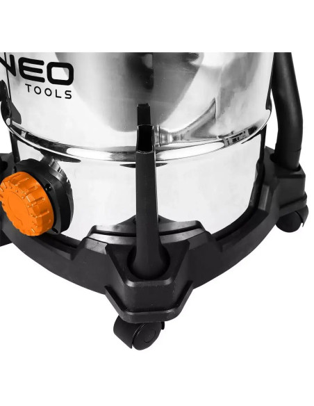 Aspirator industrial, umed-uscat, 1400 W, 30 L, filtru HEPA, cu accesorii, NEO