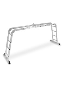 Scara aluminiu, multifunctionala, rabatabila, 4 tronsoane, 4 trepte, max 125 kg, 1.18-4.46 m