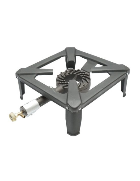 Arzator cu gaz pentru gatit, fonta, 40x40x15 cm, Breckner Germany