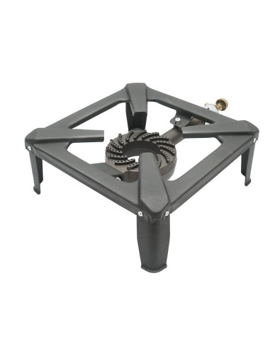 Arzator cu gaz pentru gatit, fonta, 40x40x15 cm, Breckner Germany