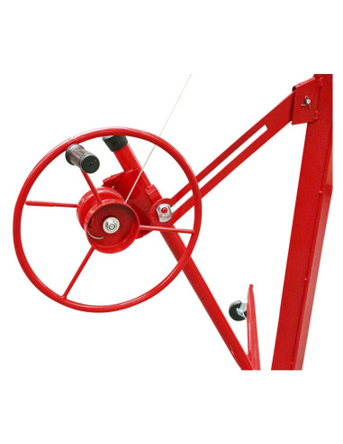 Dispozitiv/macara pentru ridicat placi rigips carton, OSB, MDF, PAL, 4.57 m, Breckner Germany