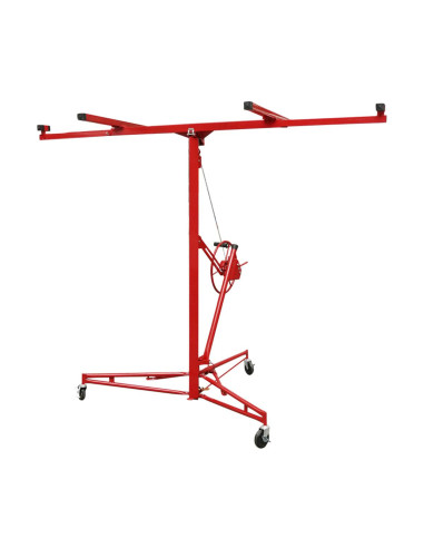 Dispozitiv/macara pentru ridicat placi rigips carton, OSB, MDF, PAL, 4.57 m, Breckner Germany