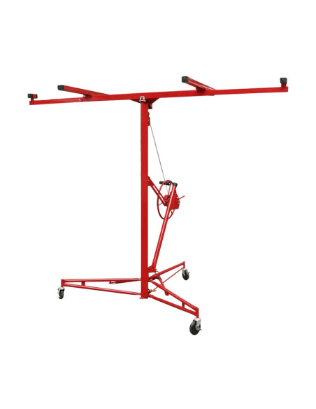 Dispozitiv/macara pentru ridicat placi rigips carton, OSB, MDF, PAL, 4.57 m, Breckner Germany