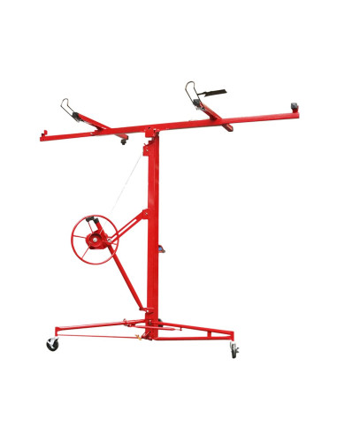 Dispozitiv/macara pentru ridicat placi rigips carton, OSB, MDF, PAL, 4.57 m, Breckner Germany