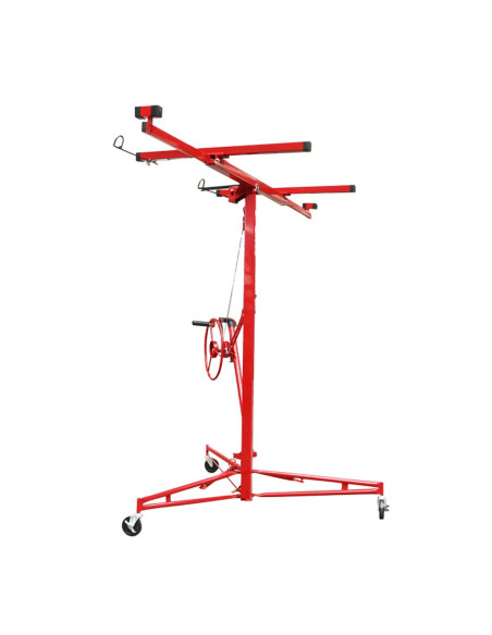 Dispozitiv/macara pentru ridicat placi rigips carton, OSB, MDF, PAL, 4.57 m, Breckner Germany