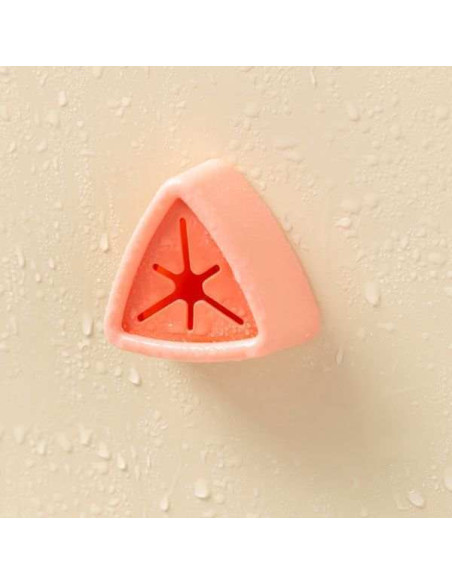 Set 10 Agatatori pentru Prosoape, Mercaton, Autoadezive, Impermeabile, Montaj pe Perete, Sistem Push Free, Roz