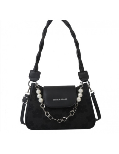 Geanta de umar eleganta pentru dame, colectia Black Fashion Bags, T246