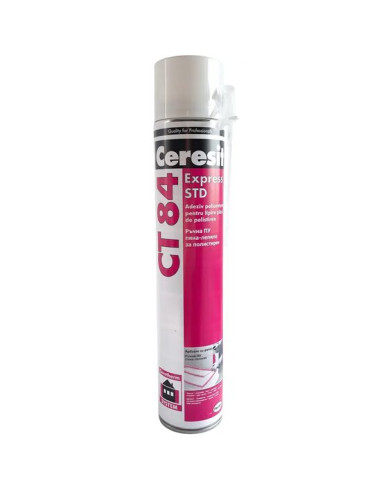 Adeziv polistiren Ceresit CT 84 Express, cu aplicare manuala, 750 ml