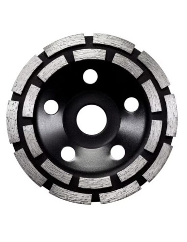 Disc diamantat dublu segmentat, beton, slefuire uscata, 115 mm/22.23 mm, Richmann Exclusive