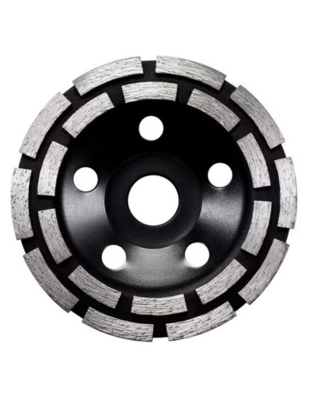 Disc diamantat dublu segmentat, beton, slefuire uscata, 115 mm/22.23 mm, Richmann Exclusive