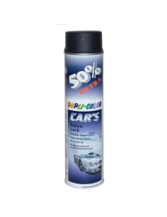 Vopsea spray auto DUPLI-COLOR Car's, acrilica, negru mat, 600ml