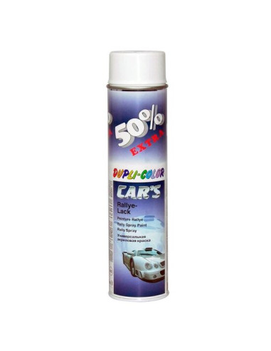 Vopsea spray auto DUPLI-COLOR Car's, acrilica, alb lucios, 600ml