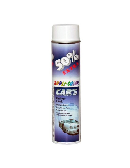 Vopsea spray auto DUPLI-COLOR Car's, acrilica, alb lucios, 600ml