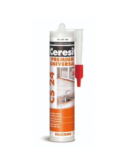 Silicon universal Ceresit CS 24, alb, 280 ml