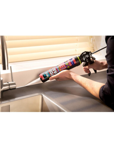 Adeziv si etanseizant, 165 g, Bison Poly Max High Tack Express