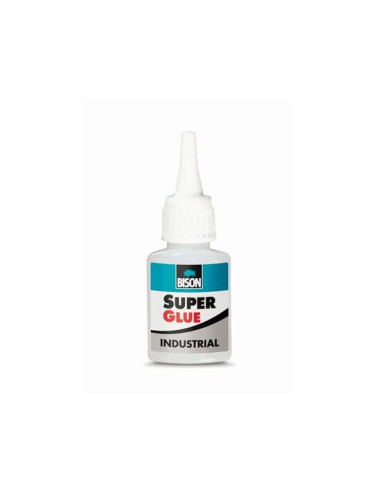 Adeziv instant cianoacrilat BISON Super Glue Industrial, 20g