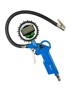 Compresor aer auto, Richmann, 220 PSI, 15 bar, cu manometru, afisaj LCD