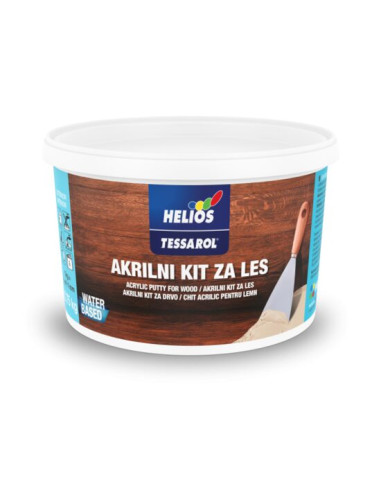 Chit acrilic pentru lemn, parchet, fag, 750g, HELIOS TESSAROL