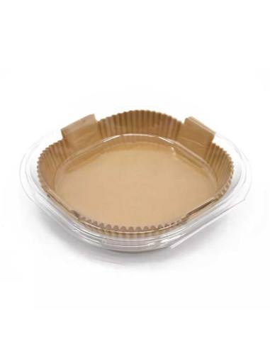 Set 200 Hartii de copt sau prajit pentru Airfryer, Forma patrat, in suport de plastic cu capac, 20 x 20 cm