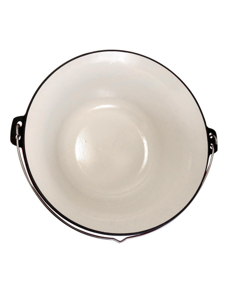 Ceaun, tuci, fonta, emailat, 16 L, Artool