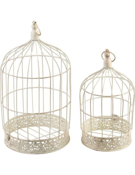 Set 2 colivii decorative pentru pasari, decoratiune gradina, MagicHome