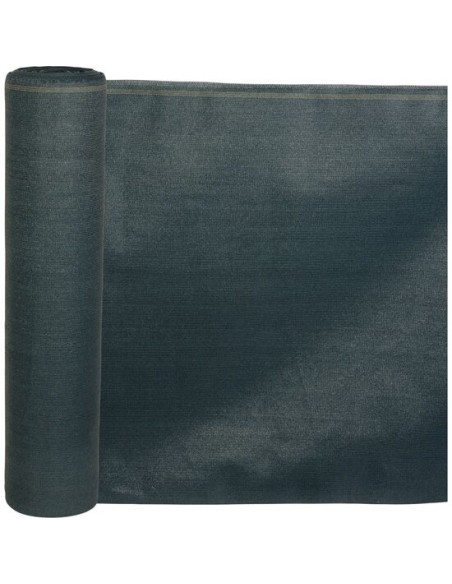 Plasa de umbrire, HDPE, 230 g/mp, grad de umbrire 95%, antracit, 10x1.2 m