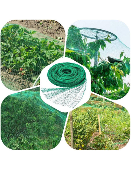 Plasa pvc contra pasarilor, verde, 4x20 m, Strend Pro