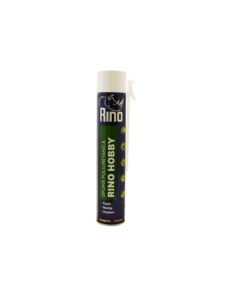 Spuma poliuretanica aplicare manuala, 650 ml, RINO