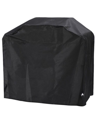 Husa protectie gratar gradina Valencia, impermeabila, rezistenta UV, neagra, 105x58x95 cm