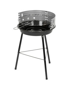 Gratar gradina cu carbuni, grill rotund, 33.5 cm, 38x38x55 cm, Fabio
