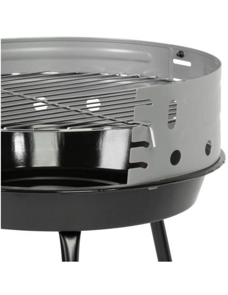Gratar gradina cu carbuni, grill rotund, 33.5 cm, 38x38x55 cm, Fabio