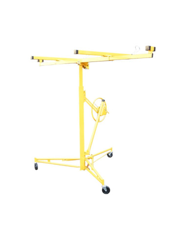 Dispozitiv/macara pentru ridicat placi rigips carton, OSB, MDF, PAL, 3.35 m, Bourget