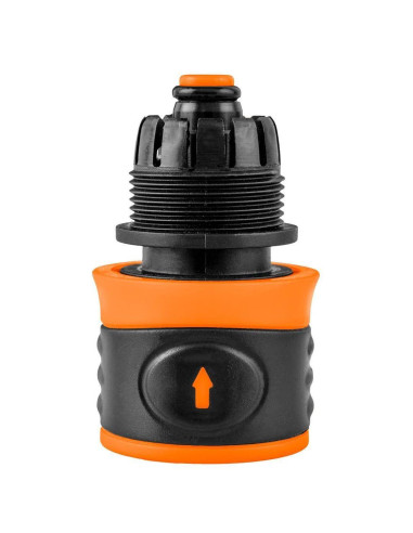 Furtun de gradina, 6 straturi, antirasucire, cu 2 cuple si adaptor, 1/2", 20 m, NEO