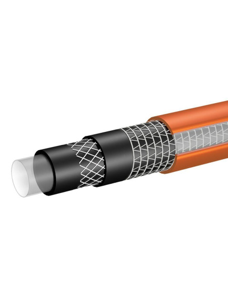 Furtun de gradina, 6 straturi, antirasucire, cu 2 cuple si adaptor, 1/2", 20 m, NEO