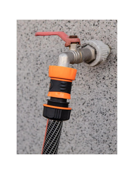 Furtun de gradina, 6 straturi, antirasucire, cu 2 cuple si adaptor, 1/2", 20 m, NEO