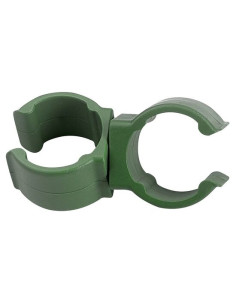 Conector plastic, pivotant, pentru araci de 16 mm, set 10 buc, verde