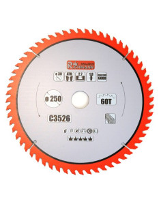 Disc circular vidia pentru lemn, 60 dinti, 250x30 mm, Richmann Exclusive