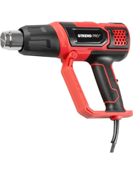 Pistol cu aer cald, 2000 W, cu accesorii, afisaj LCD, Strend Pro