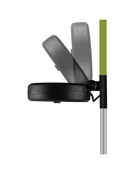 Lampa solara pentru gradina, Gardlov, trandafir cu 3 flori, 3 LED, 5 culori, 80 cm