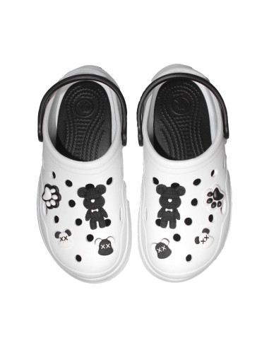 Papuci/saboti, clogs, pentru femei, spuma EVA, alb si negru, marimea 39, Jose Amorales