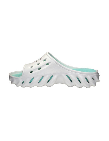 Papuci/slapi pentru femei, spuma EVA, alb si turcoaz, marimea 38, Jose Amorales