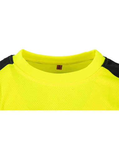 Tricou de lucru, reflectorizant, galben, model Visibility, marimea XL/56