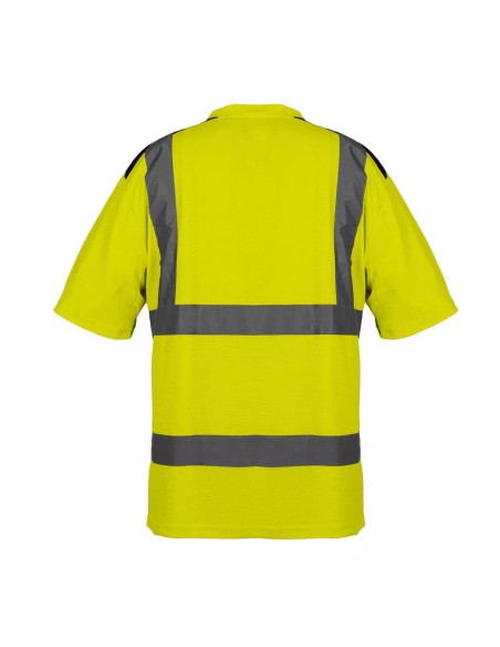 Tricou de lucru, reflectorizant, galben, model Visibility, marimea XXL/58