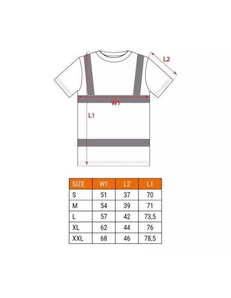 Tricou de lucru, reflectorizant, galben, model Visibility, marimea XXL/58
