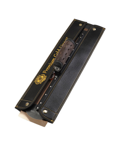 Husa de protectie si transport pentru gletiera, piele, 46x14 cm, Olejnik